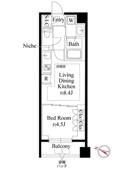 オープンレジデンシア目黒碑文谷 702