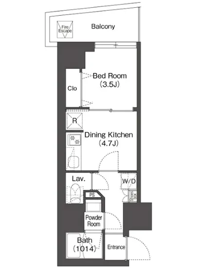 コンフォリア・リヴ西蒲田 304