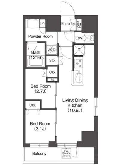 コンフォリア・リヴ西蒲田 901