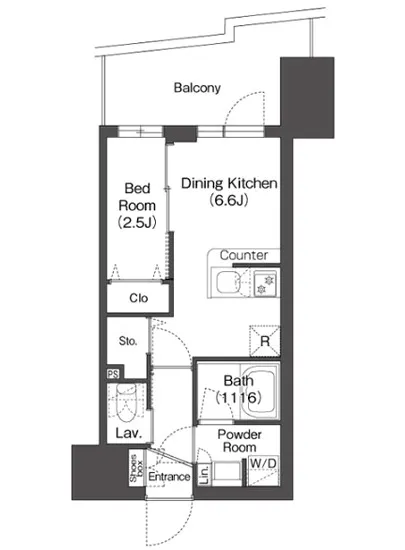 コンフォリア・リヴ西蒲田 1204
