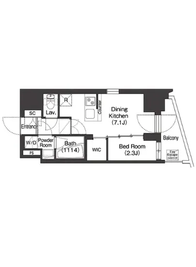 コンフォリア東大井2 302