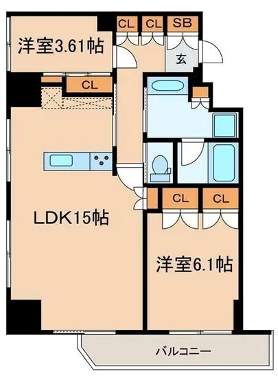 レヴァンテ浅草観音壱 1101