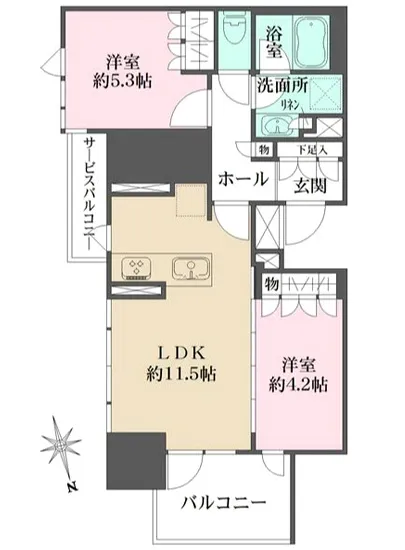 サンウッド東中野 1006
