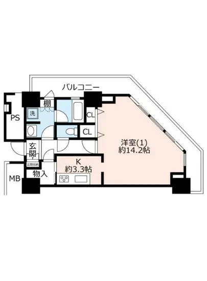 勝どきビュータワー 3501