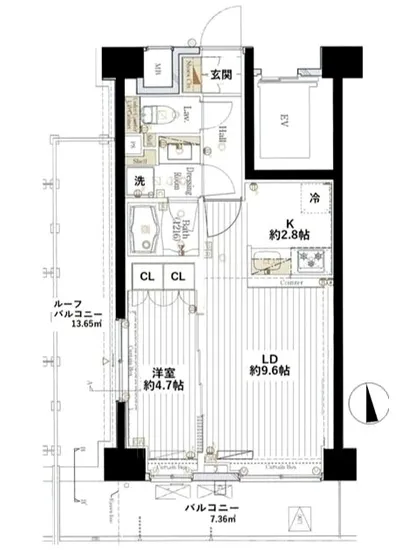 ガリシアグランデ江戸川橋 8F