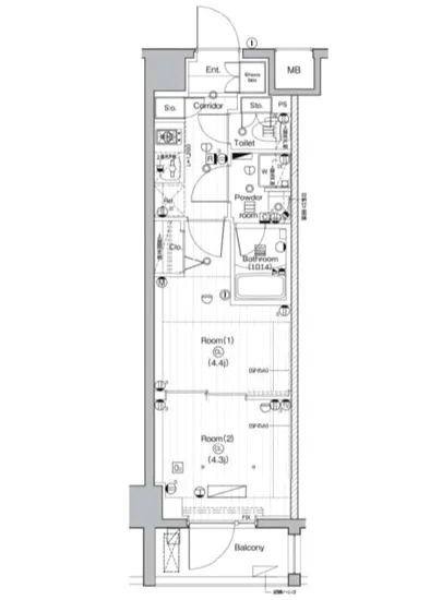 プレミアムキューブ武蔵小山 204