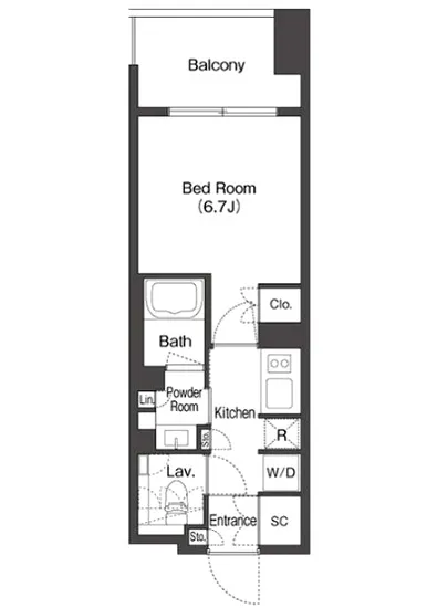 ミリアレジデンス日本橋人形町 202