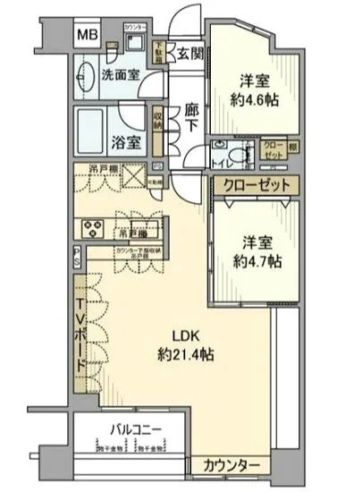 アトラス目黒本町 2F