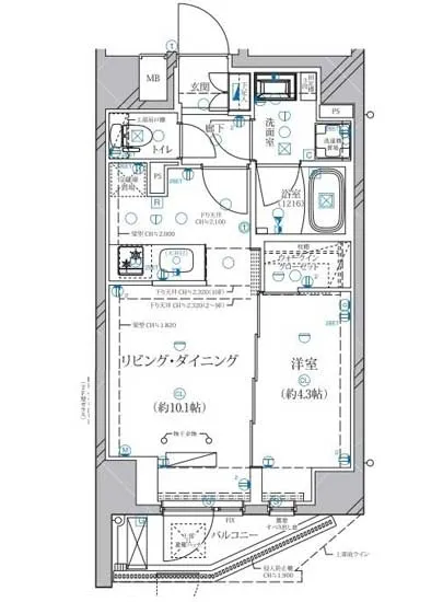 ディアレイシャス赤羽 101