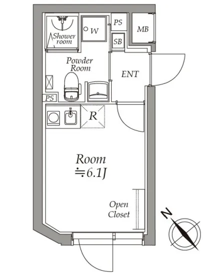 アトリオフラッツ野方 201