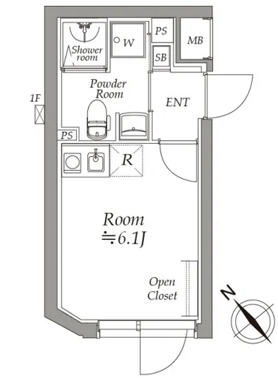 アトリオフラッツ野方 301