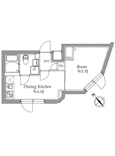 アトリオフラッツ野方 102