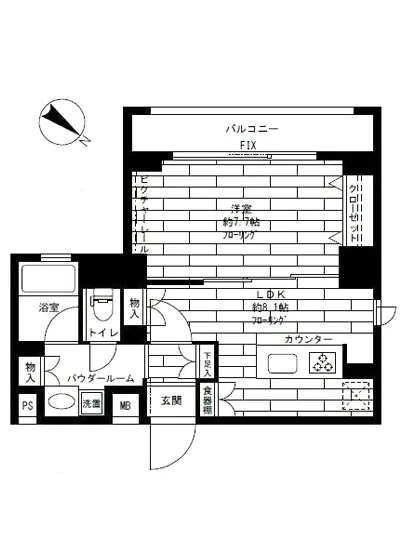 ステージグランデ新川 206