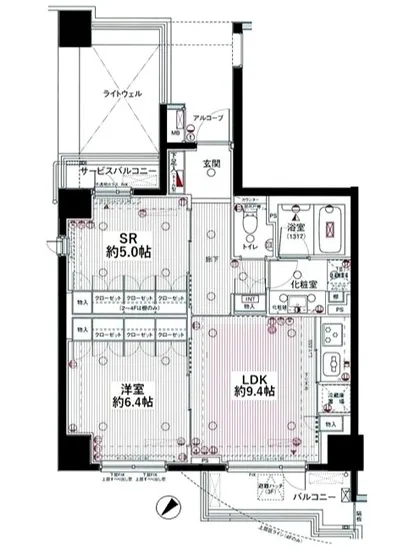 ピアース東京インプレイス 4F