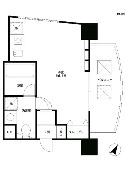 レジディア恵比寿 601