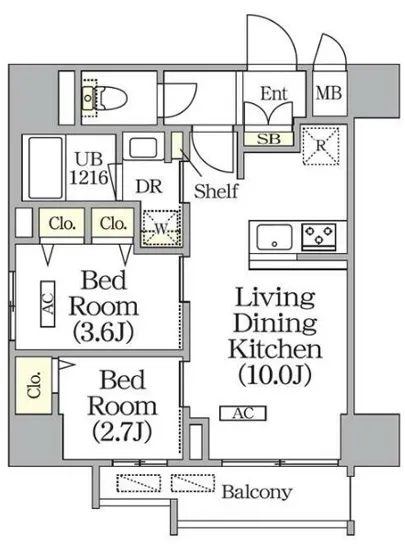 プライムガーデン上野御徒町 201