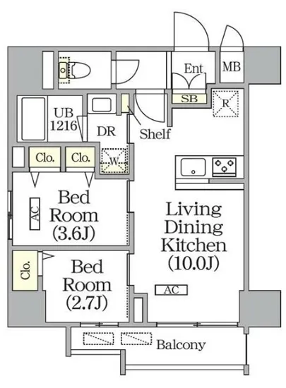 プライムガーデン上野御徒町 801