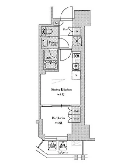 nido蔵前Residence 1402