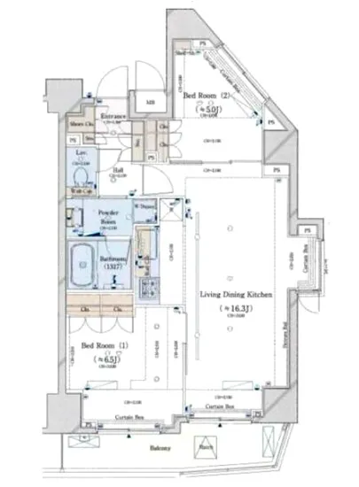 コンシェリア西新宿 1302