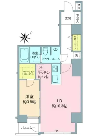 ポルトボヌール 6F