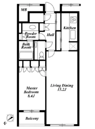 ザ・ウエストミンスター南平台 2F