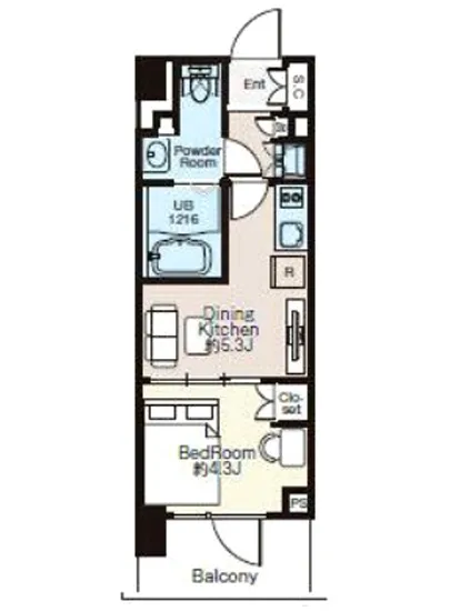 ライオンズフォーシア蔵前オアシス 308