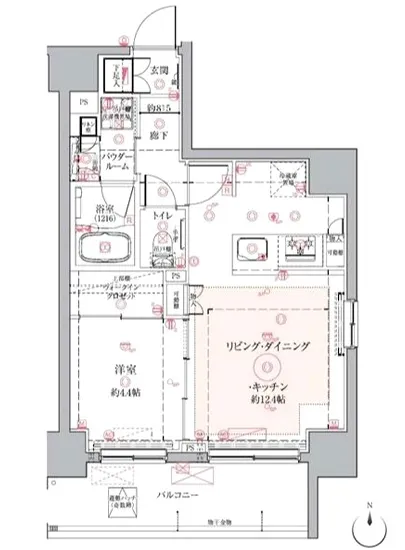 クレイシア・ヴァースクレイシア入谷 1402