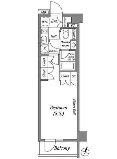 ルクレ西池袋 502