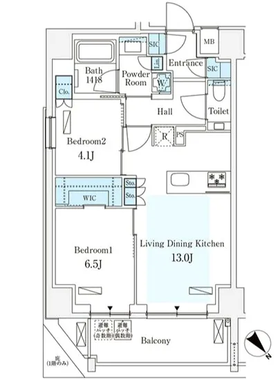 グランパセオ西麻布2 701