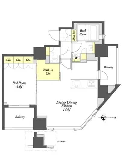 プライムメゾン蔵前 404