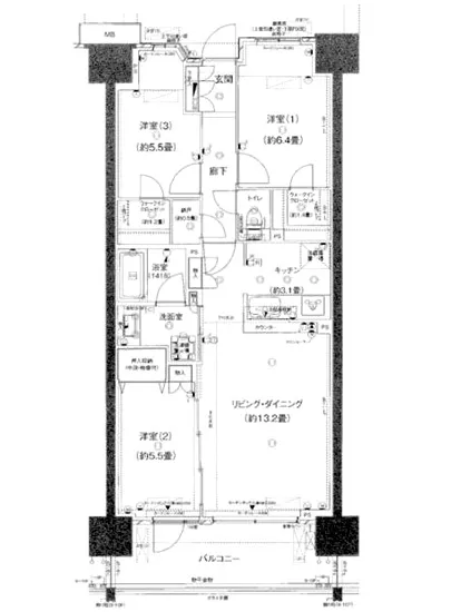 クレストシティ木場 6F