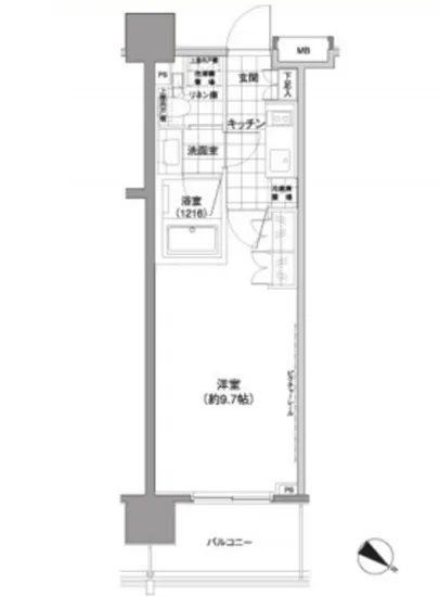 パークハビオ渋谷神山町 306