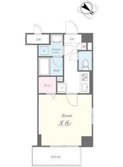 プラシード青山 304