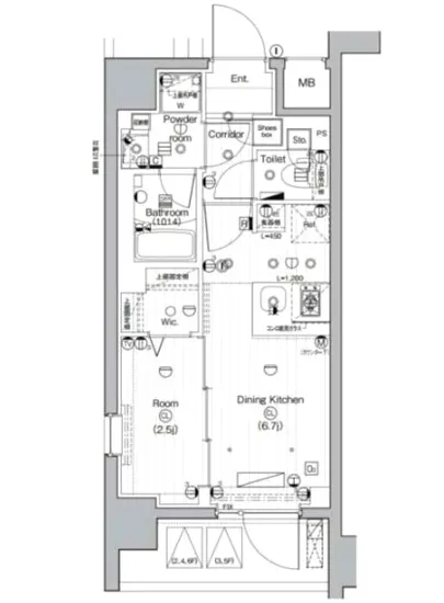 プレミアムキューブ武蔵小山 601