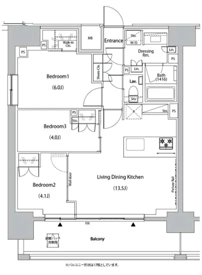 ザ・パークハビオ目白タワー 1804