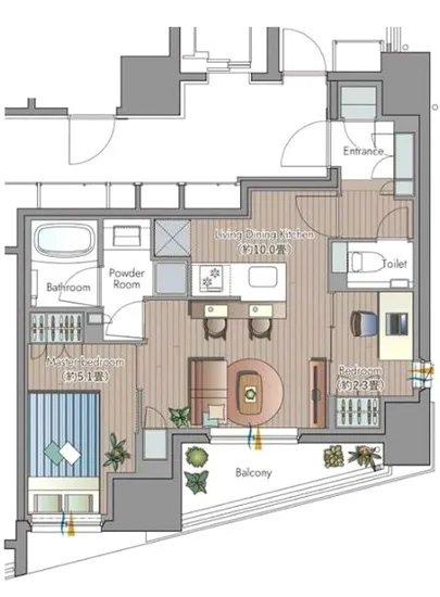 リビオレゾン入船 11F