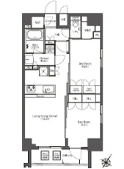 コンフォリア滝野川 1105
