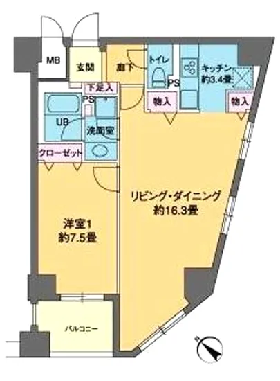 カスタリア茅場町 1204