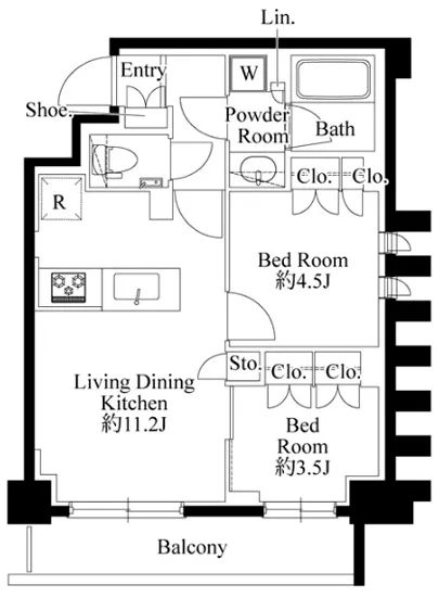 343レジデンス市ヶ谷 203