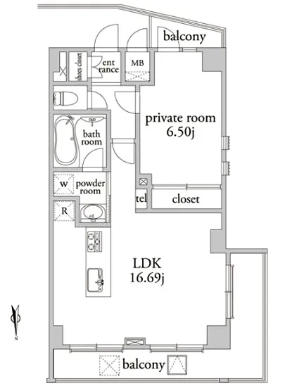 アーベイン早稲田 701
