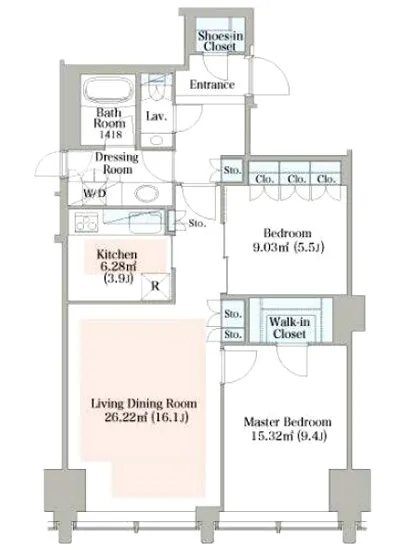 ラ・トゥール飯田橋 1211