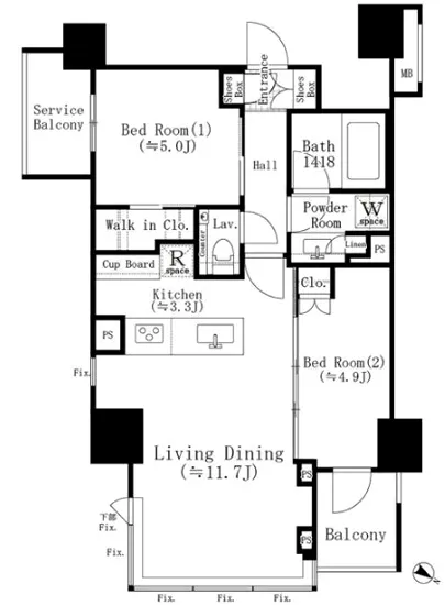 ブランズ渋谷代々木公園 702