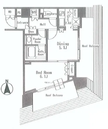セントラルレジデンス番町シティタワー 10階 36.05㎡