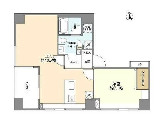アクサス大手町ラクシーズ 11階 52.39㎡