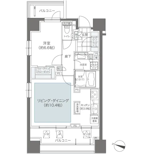 メゾンカルム本郷 302