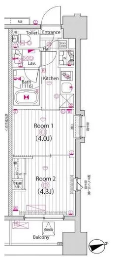 ガーラ・アヴェニュー浅草 3階