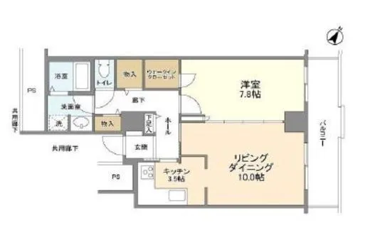 トルナーレ日本橋浜町 21階 57.89㎡