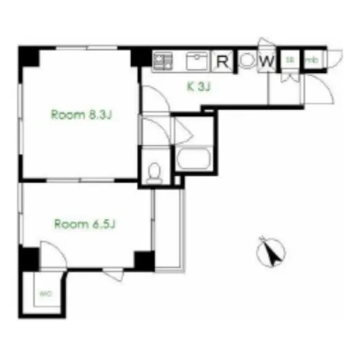 グランシャス銀座東 5階 40.24㎡