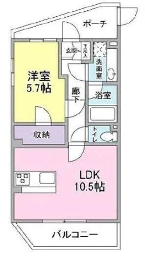 ベルドミール玉川 308