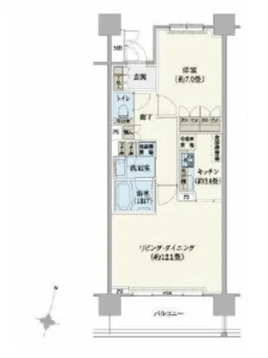 リージア経堂テラスガーデン 1108
